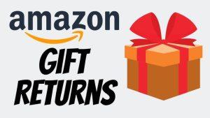 how to return a gift on amazon